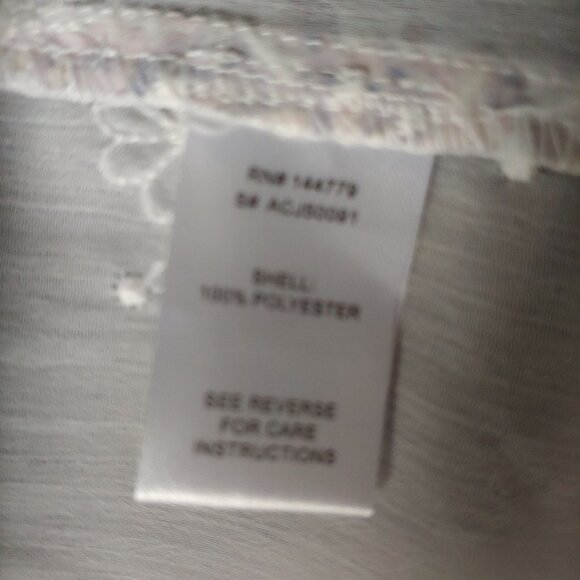 ACOA Collection Fairy Whimsical Coquette Embroidered Sheer Floral L - Picture 11 of 12